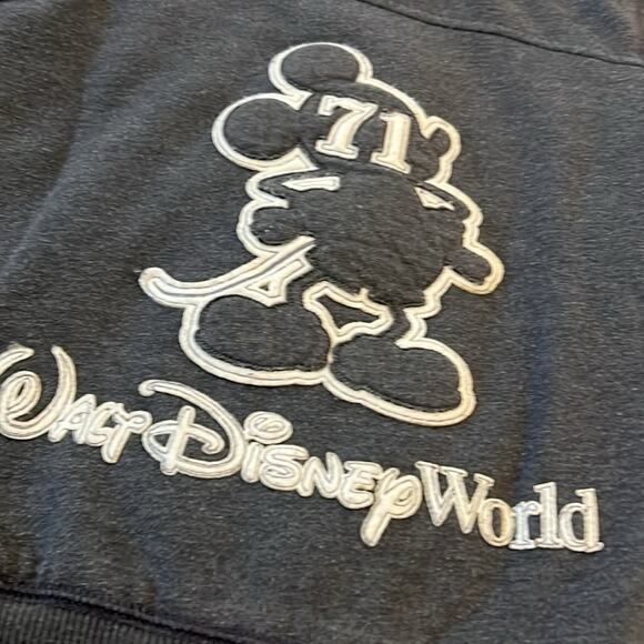 Walt Disney World Sherpa-Lined Zip Hoodie Mickey Mouse ’71 Graphic Small cozy - Picture 13 of 16